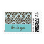 thank you damask postage