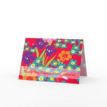 Thank You, Danke, Merci, Gracias card by PixDezines Thank You, Danke, Merci, Gracias card