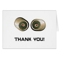 Thank You Eyes Card cards