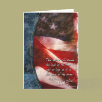 Thank You Flag-2 cards