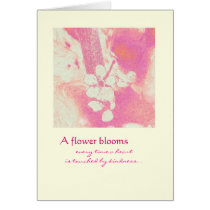 Thank you - Flower Blooms cards