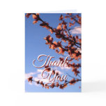 Thank You Flower Blossoms Card
