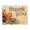 thank you : flower breeze : postcards by occasionINVASION thank you : flower breeze : postcards