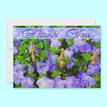 Thank You flower garden invitations