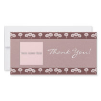 Thank You Flowers 4 Photo Card Template photo cards by mickeyelvis128 Thank You Flowers 4 Photo Card Template photo cards