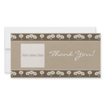 Thank You Flowers 7 Photo Card Template photo cards