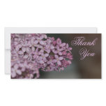 Thank You Flowers Customized Photo Card