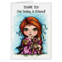 Thank you For Being A Friend cards