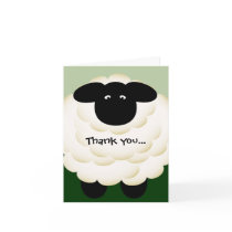 Thank you for being ewe note card