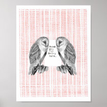 thank you for being here posters