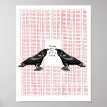 thank you for being here posters