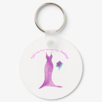 Thank you for Being my Bridesmaid keychains