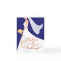 Thank you for being my bridesmaid - Navy Blue cards by SquirrelHugger Thank you for being my bridesmaid - Navy Blue cards