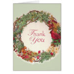 THANK YOU FOR CHRISTMAS GIFT GREETING CARDS