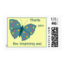 Thank you for inspiring me! Butterfly Postage postage