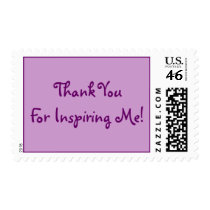 Thank You For Inspiring Me! Postage postage