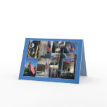 Thank You for Service American Flag Collage Card