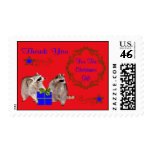 Thank you for the Christmas Gift Postage Stamp