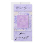 Thank you for the gift -lavender picture card