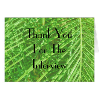 Thank You Interview Cards | Zazzle