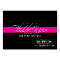 Thank You For Your Business Custom Note Cards cards