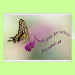 Thank you for your friendship! cards