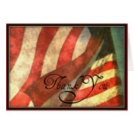 Thank You For Your Service Military Greeting Card