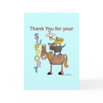 Thank you for your Support cards