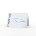Thank You For Your Support cards