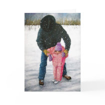 Thank You For Your Support: Original Art: Snow Cards