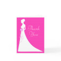 Thank You from the Bride cards by SquirrelHugger Thank You from the Bride cards