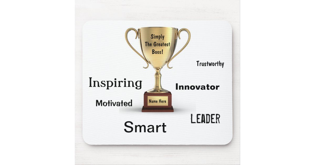 thank you gifts for boss mouse pad zazzle how to thank your boss for a gift