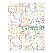 Thank You Gifts postcards