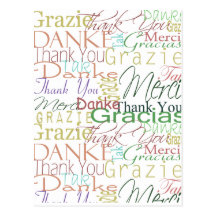 Thank You Gifts Post Cards