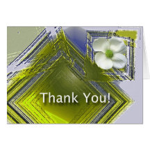 Thank You Great Job Floral Design Cards