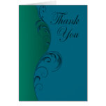 Thank You ~ Green & Brown Greeting Cards