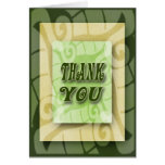 Thank you greeting card