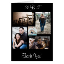 Thank you greeting card