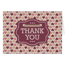 Thank you greeting cards