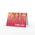Thank You Grunge Urban Sunrise Card by mariannegilliand Thank You Grunge Urban Sunrise Card
