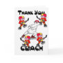 Thank you Ice Hockey Coach Greeting Cards