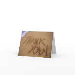 Thank You in sand Cards