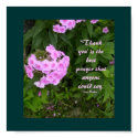 "Thank you' is the best prayer that... posters