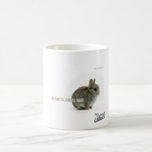 Thank You Jesus for Wabbits Mug