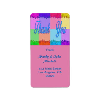 Thank You Labels, Custom Thank You Labels