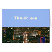 Thank you Las Vegas Strip Cards