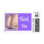 Thank you little baby feet stamps