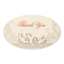 thank you love birds stickers