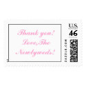 Thank you! Love,The Newlyweds! postage by brideassociates Thank you! Love,The Newlyweds! postage
