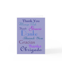 Thank you ~ many languages cards by DiEtte Thank you ~ many languages cards
